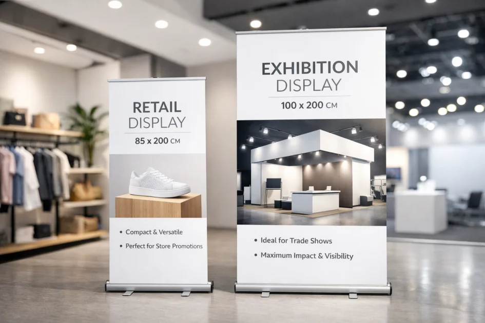 85x200 ve 100x200 Roll Up Banner Teklif Rehberi