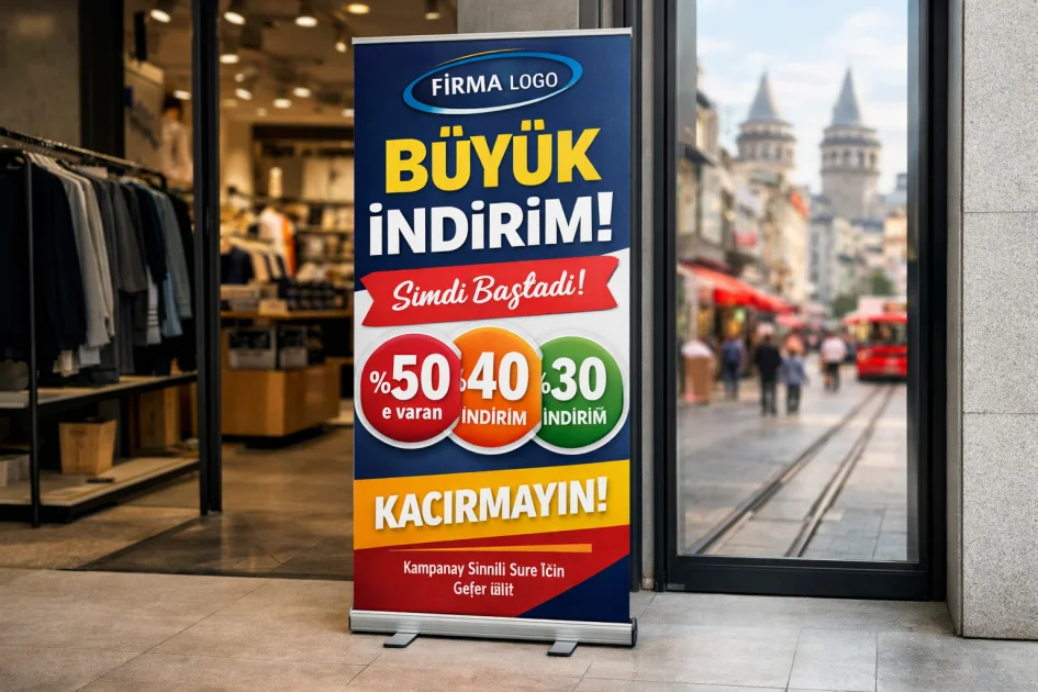 Anadolu Yakası roll up banner hazırlık rehberi